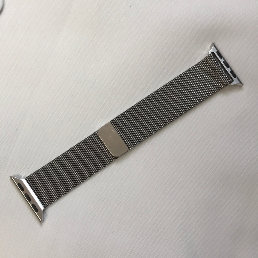 Genuine Apple stainless steel mesh watch band 38mm